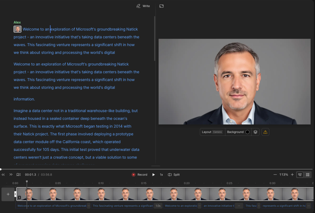 Descript AI Tool Create Video and Audio