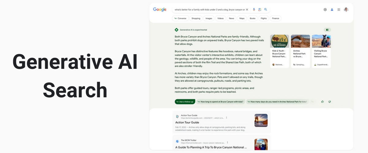 Improving Google Search Results with Generative AI