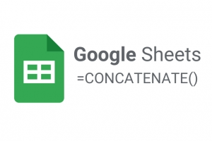 Google Sheets =CONCATENATE Function