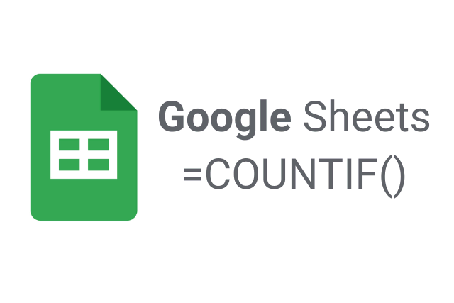 Google Sheets =COUNTIF Function
