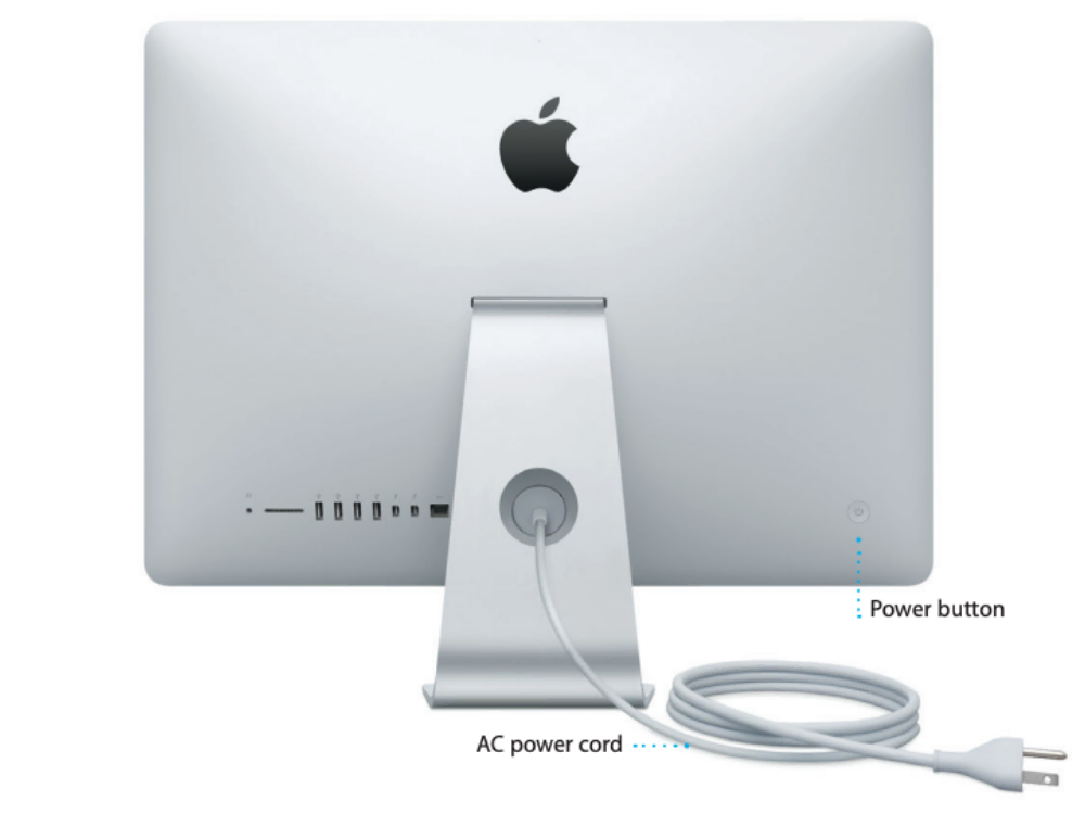 iMac (21.5-inch, Mid 2014) Back