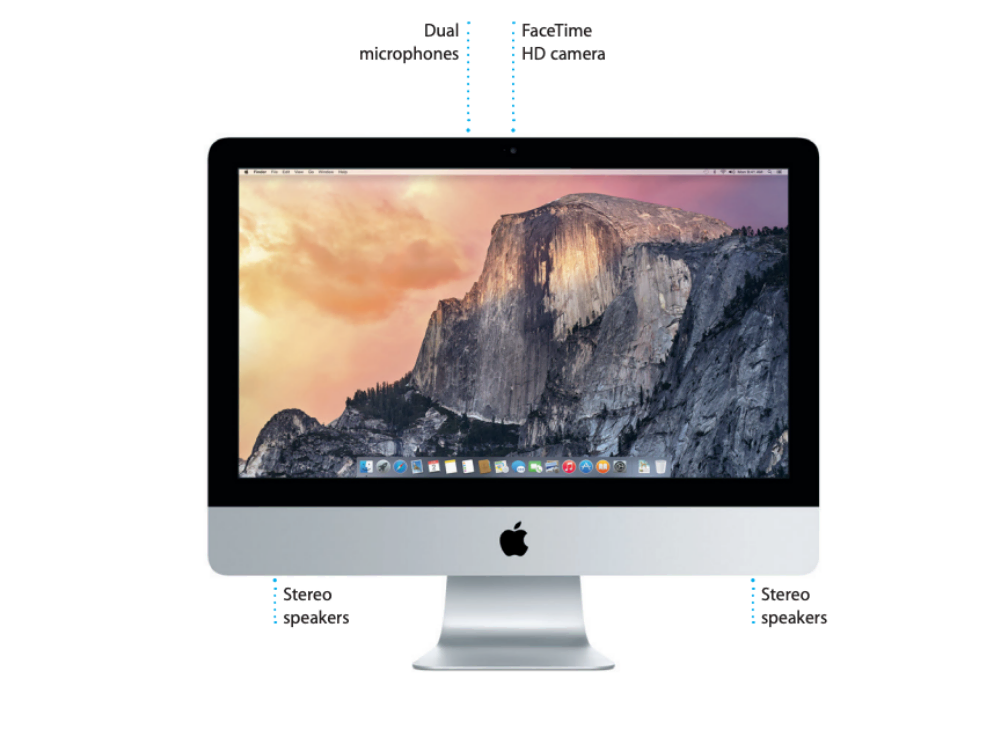 iMac (21.5-inch, Mid 2014) Front