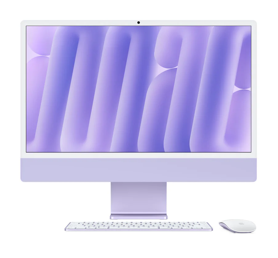 iMac M4 Chip Purple 2024