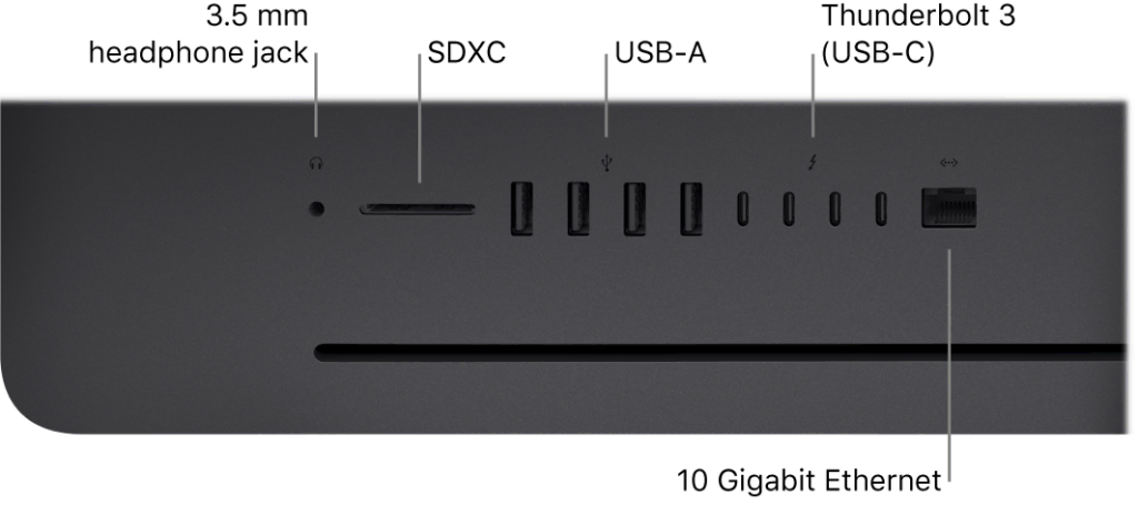 iMac Pro 2017 Ports