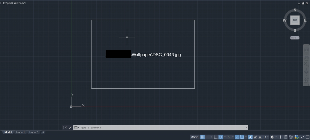 Image Inside AutoCAD