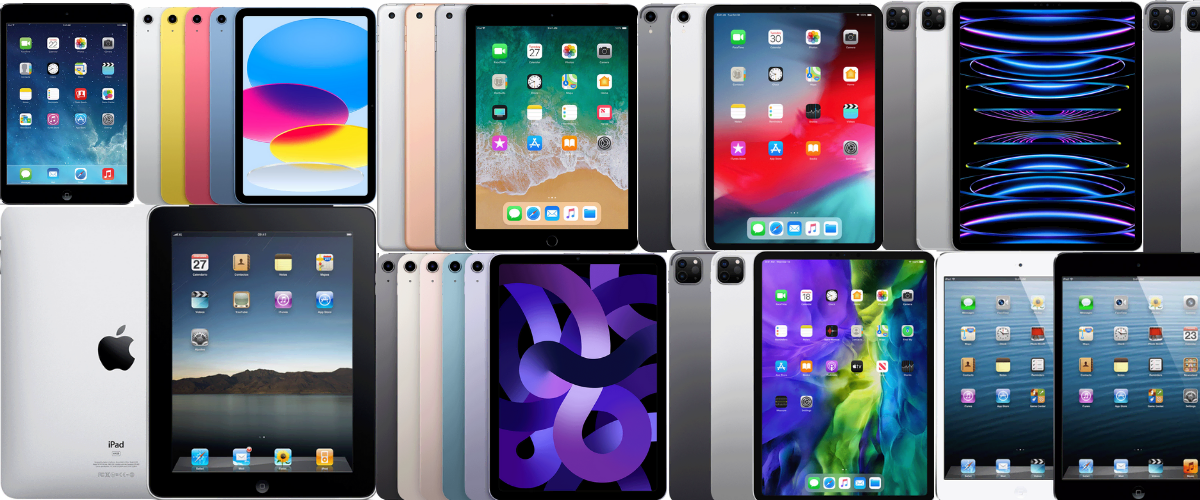 iPad Models in Order