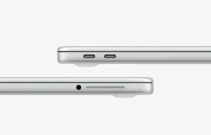 MacBook Neo Silver Ports
