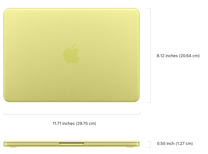 MacBook Neo Size