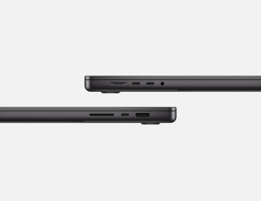 MacBook Pro 16 inch 2024 M4 Ports