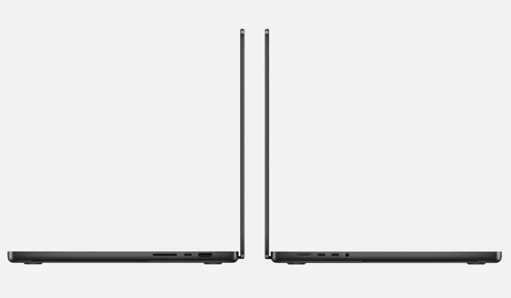 MacBook Pro 16 inch 2024 M4 Side