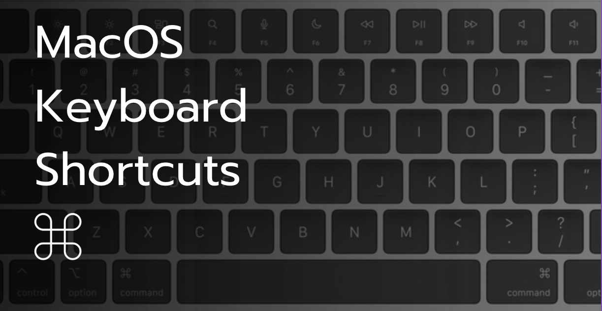 MacOS Keyboard Shortcuts