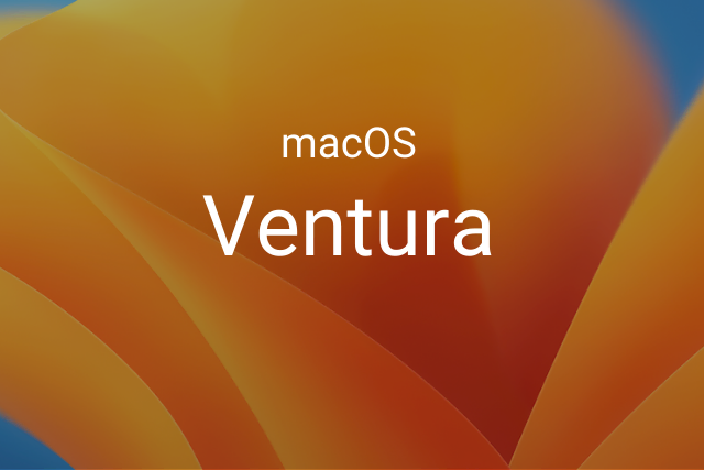 MacOS Ventura Header Image