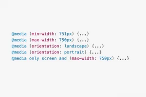 CSS-Medienabfrage und Responsive Design