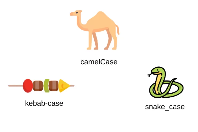 Naming Convention (Kebab Case Camel Case Snake Case)