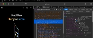 Safari Develop Mode (Inspect Mode)