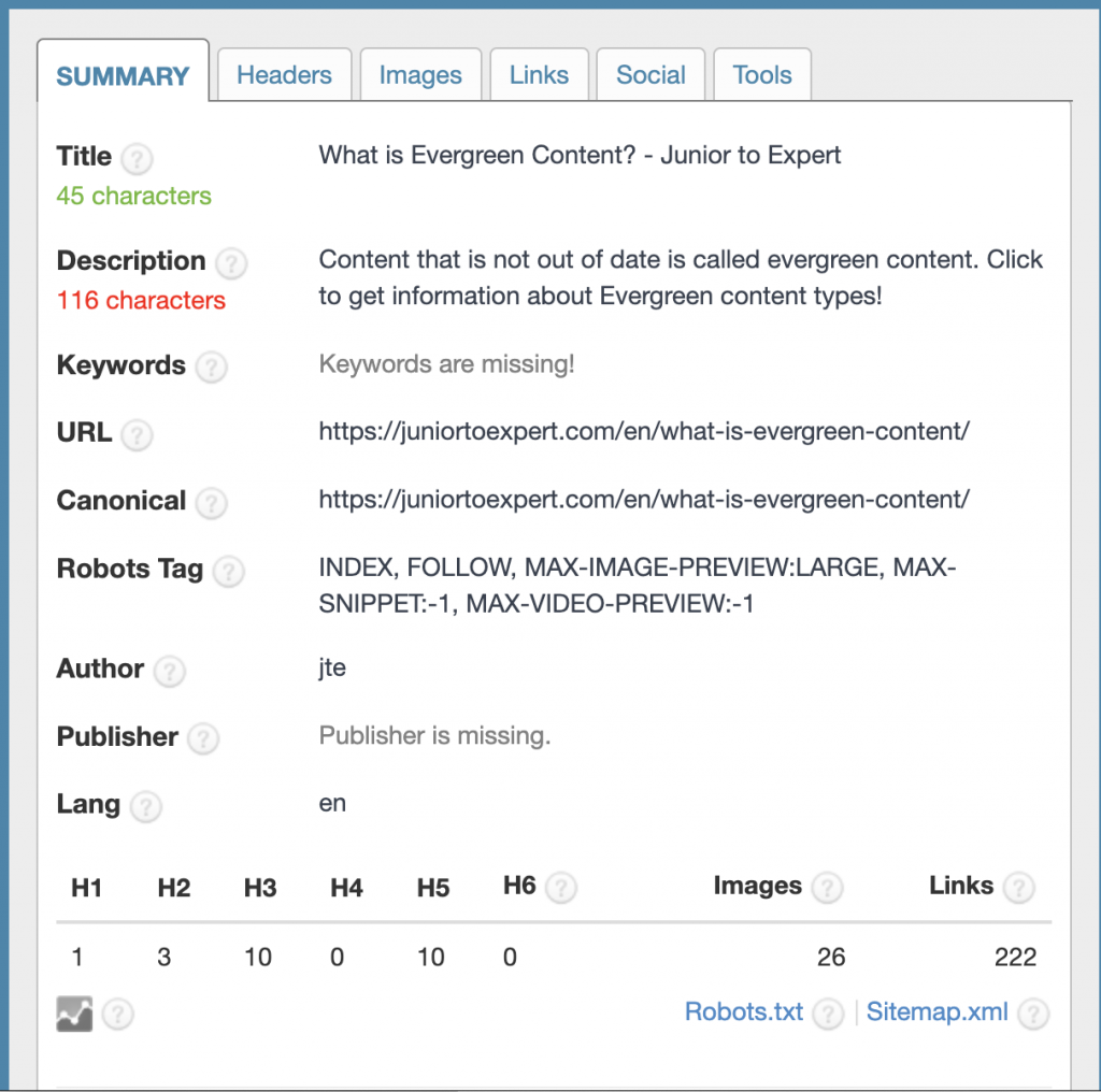 SEO Meta in 1 Click