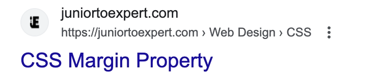 SERP View With Breadcrumb