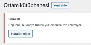 SVG Ortam Kütüphanesi