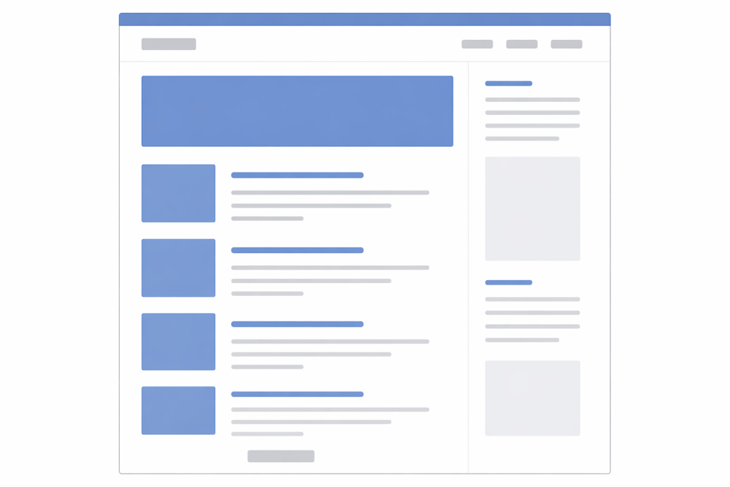 The F-Pattern Website Layout