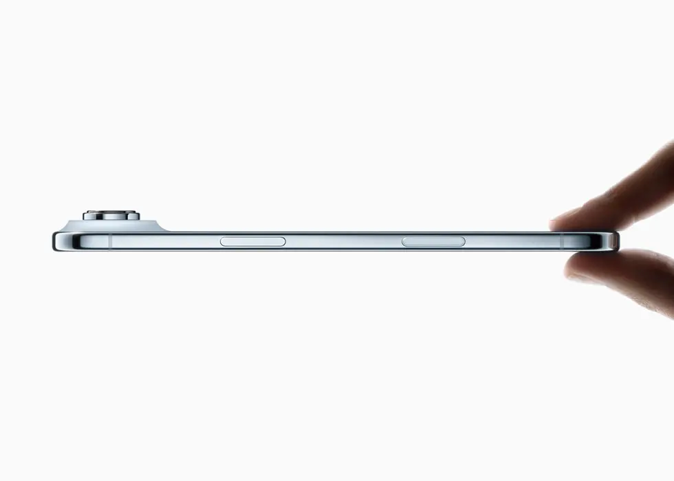 The thinnest iPhone Air