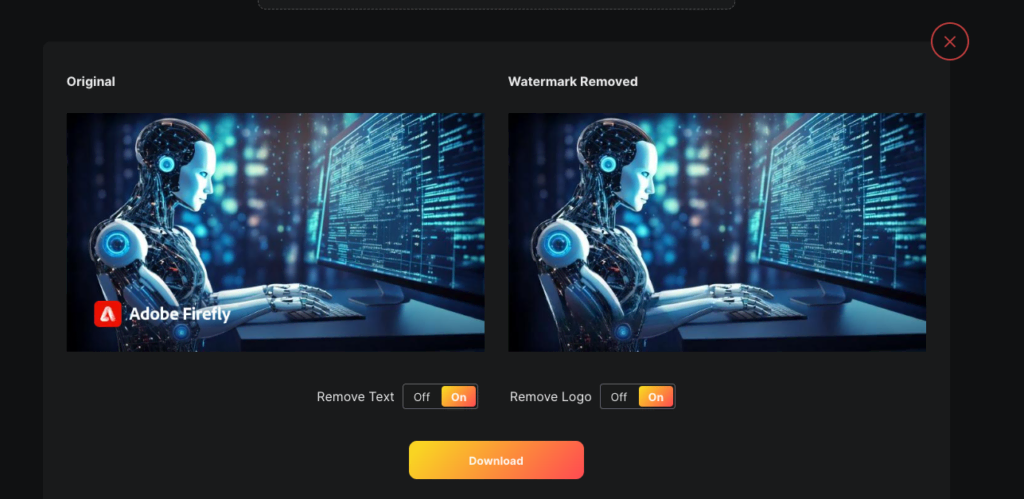 Watermarkremover.ai Tool
