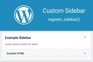 WordPress Custom Sidebar Nasıl Oluşturulur?