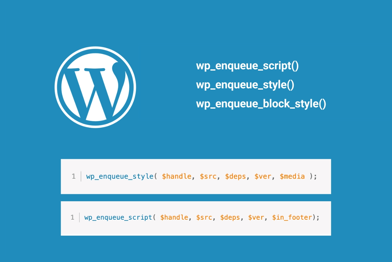 WordPress CSS ve JS Dosyalarını Ekleme