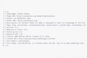 WordPress CSS & WordPress Style.css Dosyası