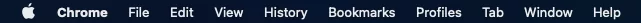 Mac Os Main Menu Bar
